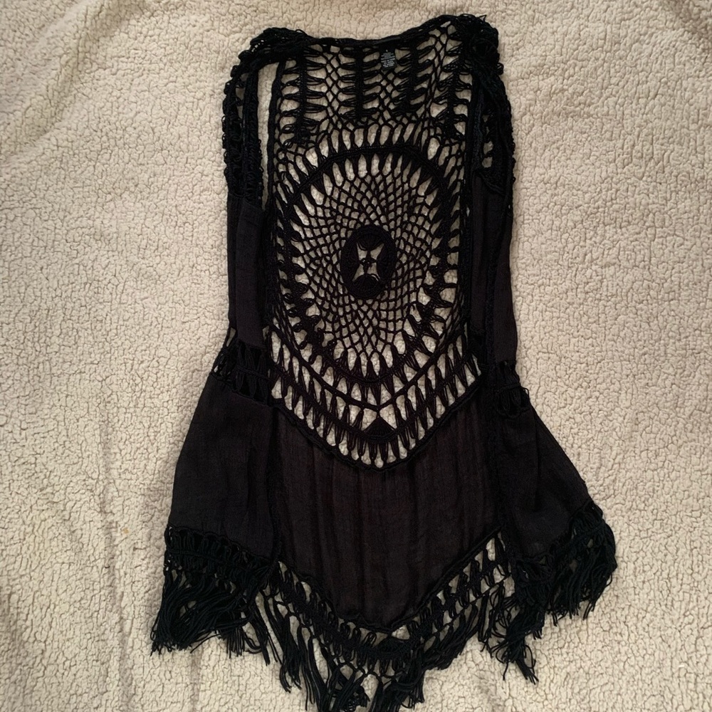 Boho Tank Cardigan